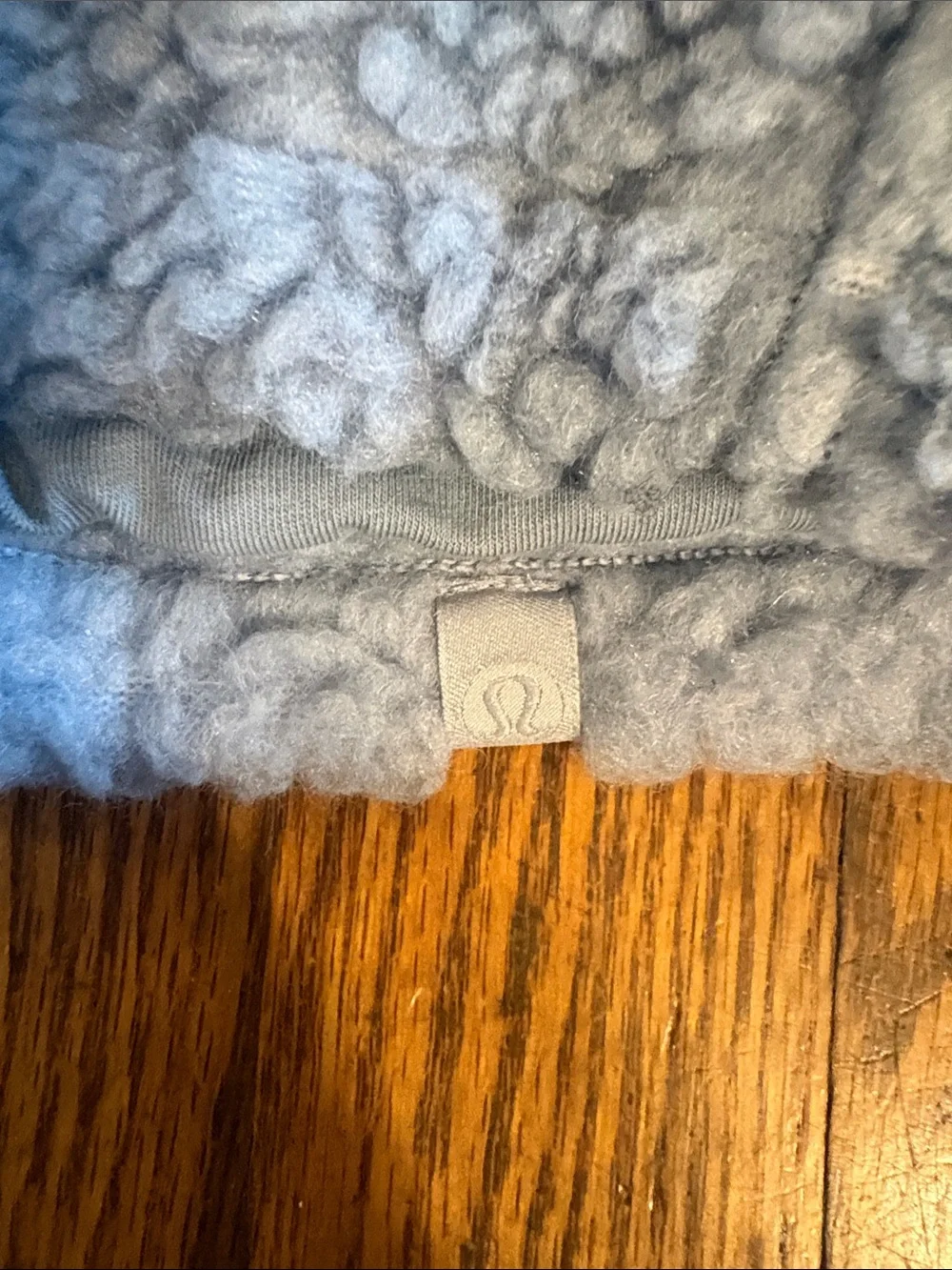 🎉Like New! Lululemon athletica Lululemon Wool Whenever Crew Chambray Color!